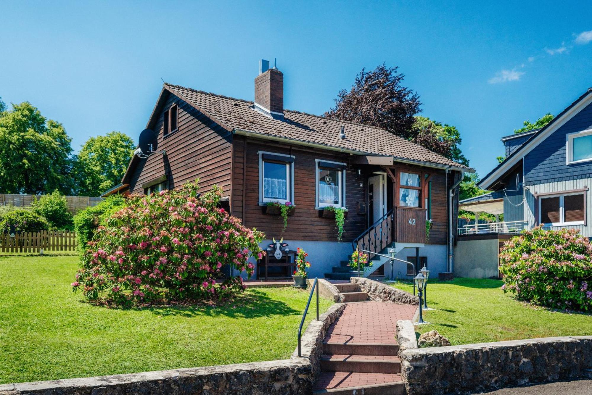 Ferienhaus Peggy Mit Klimaanlage In Den Bergen Walkenried Exteriér fotografie